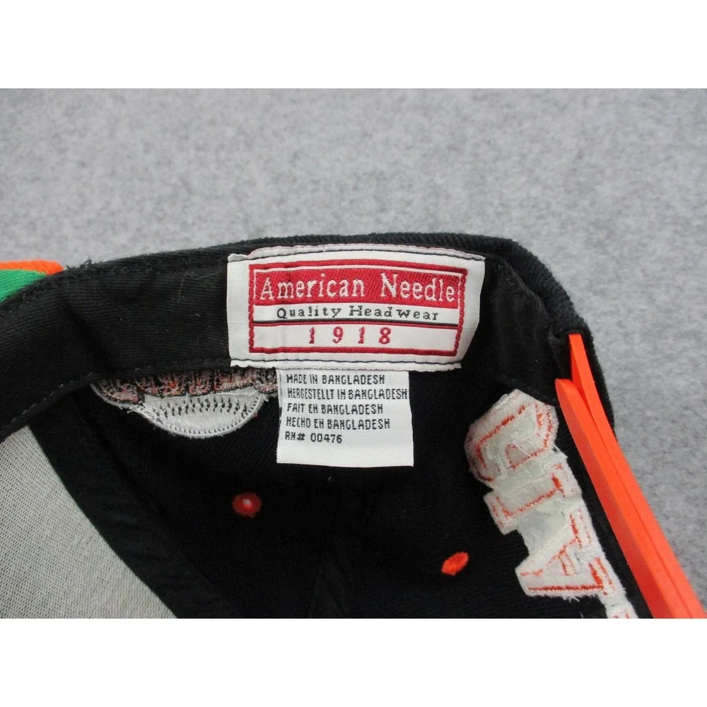 San Francisco Giants Hat Cap Mens Black Orange MLB Baseball American Needle
